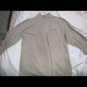COLUMBIA zip up turtle neck sweatshirt